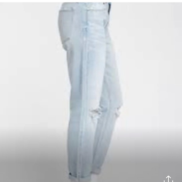 NWT Pistola x Revolve Remy Slim Boyfriend light wash jeans women size 30 - Picture 3 of 6